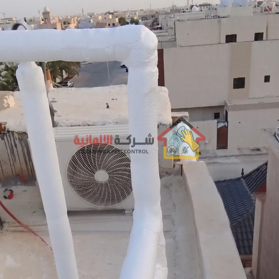 خدمات شركة الألمانية لعزل المواسير بالدمام